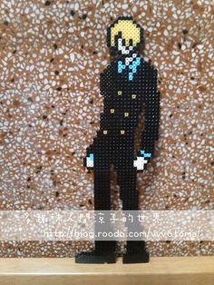 One Piece Sanji perler beads by Ryoko