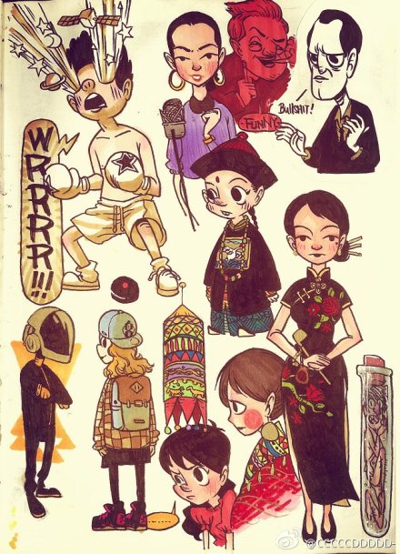 最近的一些图~以及@罗殷rabbit 老师的签名~自己终于慢慢开始有些方向感了 真的好感谢一路上碰到的那些能够帮助我和激励我前进的人 希望今后能够更加努力