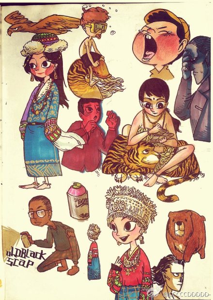 最近的一些图~以及@罗殷rabbit 老师的签名~自己终于慢慢开始有些方向感了 真的好感谢一路上碰到的那些能够帮助我和激励我前进的人 希望今后能够更加努力