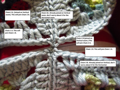 Great tutorial on Joining Granny Squares ? Little Tin Bird