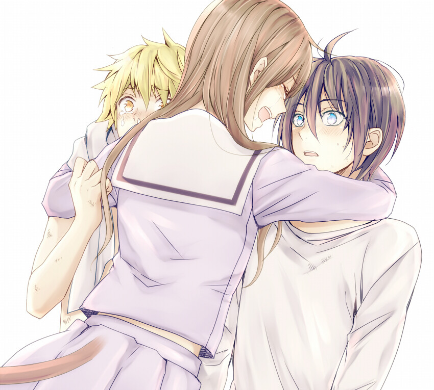 野良神 Noragami, Yato (Noragami), Yukine (Noragami), Iki Hiyori