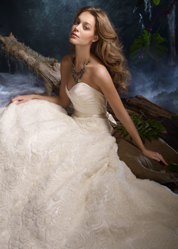 Designed by Lazaro Perez, Tara Keely Bridal Gowns, Wedding Dresses Style tk2108 by JLM Couture, Inc.