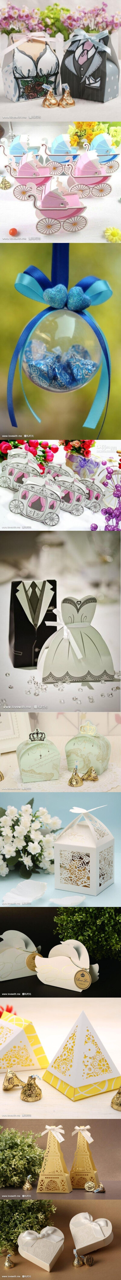 #婚品#创意无限的喜糖盒，他们的独特的味道一定能够席卷婚礼潮流的！ 更多: http://www.lovewith.me/share/detail/all/28311
