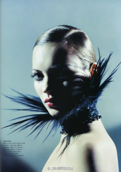 Kate Moss， Bazaar US, April 1998 &amp;quot;Perchance to Dream&amp;quot; #摩登旧时光#