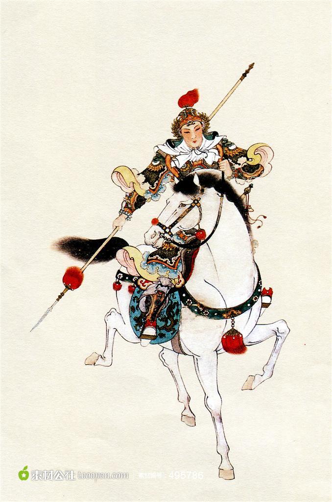 古典刀马人物艺术图片下载现在加入素材公社即可参与传素材送现金活动