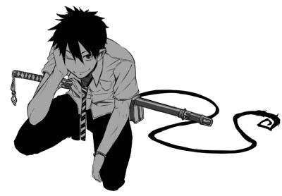 青之驱魔师 Ao no Exorcist, Okumura Rin, Naop