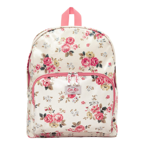 英国正品代购 Cath Kidston 玫瑰印花儿童双肩包 2014新款