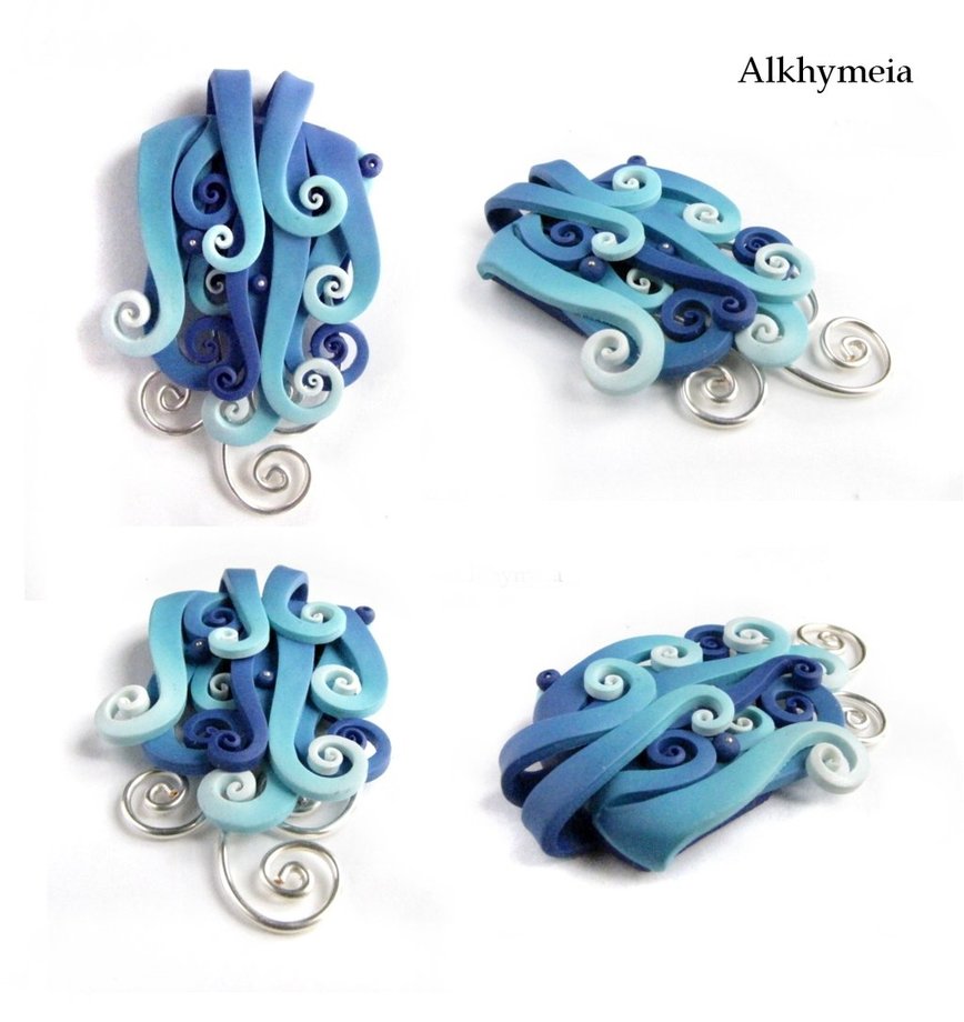 Wired Water, closeup by Alkhymeia