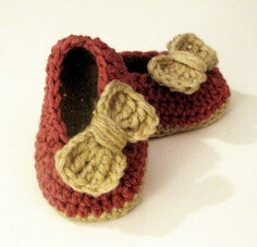 Crochet Baby Booties Mary Jane Booties Hand by TinyTotsBySana, $19.99
