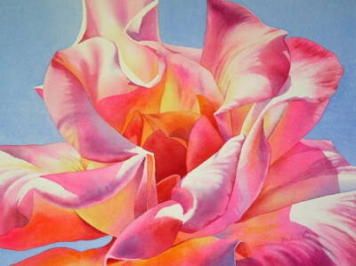 Floral Paintings / Barbara Fox | American watercolor painter | Tutt'Art@