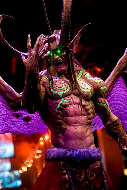 Blizzcon – Illidan Stormrage by Onigun, via Flickr 伊利丹