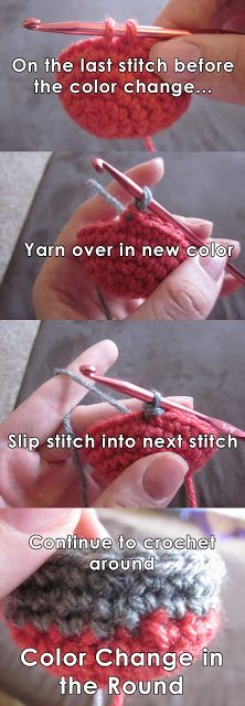 10 Crochet Tips I Wish I Had Known From The Start - including seamless color change in the round