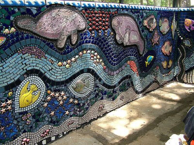 Mosaic Wall Segment Apopka FL FishWallNorth | Flickr - Photo Sharing!