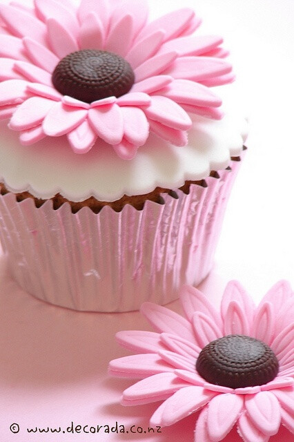 Flower cupcake recipe..