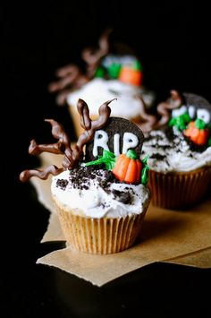 Spooky Halloween cupcake Ideas