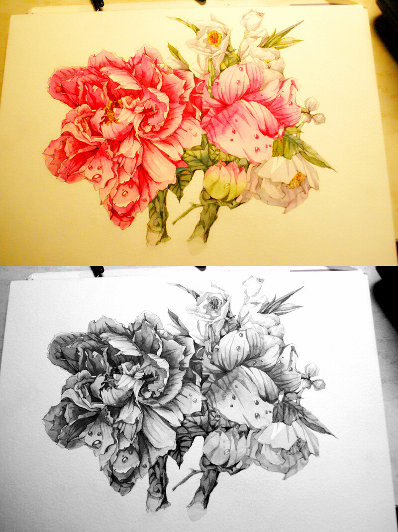 GUTANG 的插画 过去的练笔