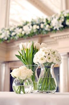 Elegant Flower Arrangements &amp;amp; Simple Center Pieces. Have a Different One on Each #Flower Arrangement| http://flower-arrangement-278.blogspot.com