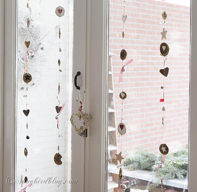 rustic natural Christmas Garland 8