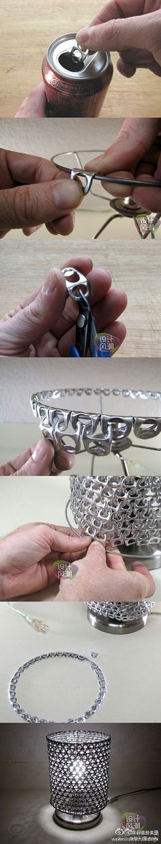 Soda Tab Lamp