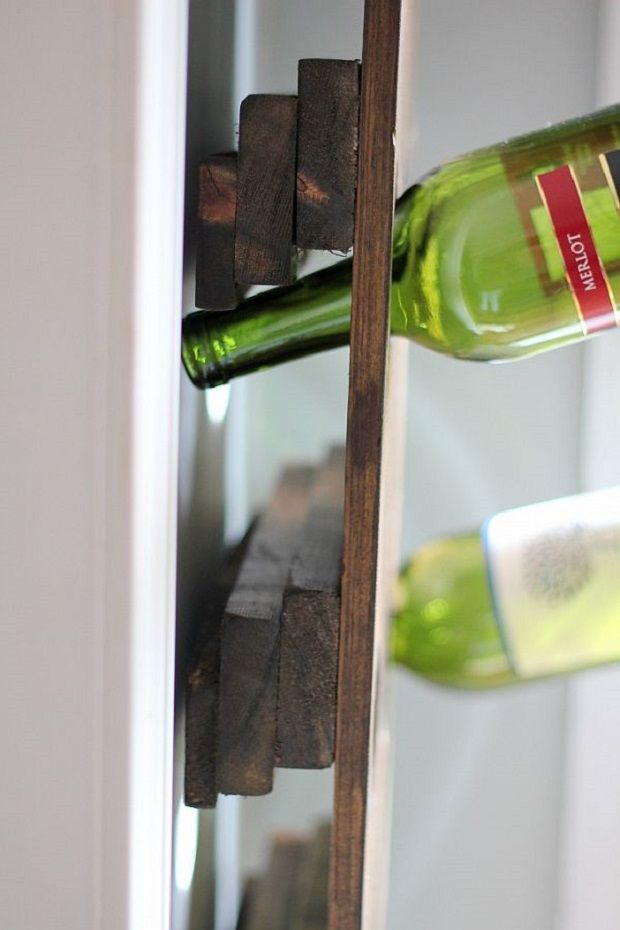 Wall Mount Riddling Wine Rack