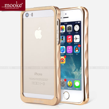 来源：mooke莫克 iPhone5手机壳苹果5超薄 iPhone5边框金属5S手机套外壳…