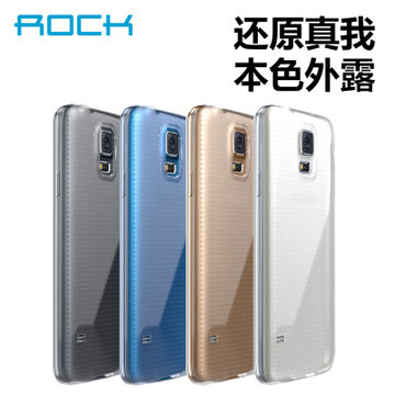 来源：Rock洛克三星Galaxy S5手机壳 i9600超薄保护套盖世5透明外壳G900…