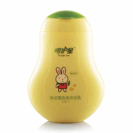 呵护星CARE FOR STAR 丹姿呵护星洗发沐浴乳二合一400g-婴儿用品天然无泪配方儿童护肤品