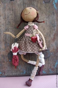 Collectible handmade dolls. Fair Masters - handmade seems rain begins .... Handmade.