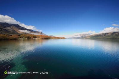 高原湖水高清摄影图片素材