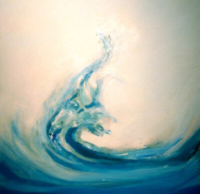 Saatchi Online Artist: Armando Rabadán; Oil, 2012, Painting &amp;quot;Wave&amp;quot;