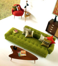 Morrison's furniture - amazing mid century modern in 1:6th scale