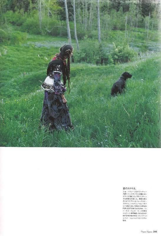 “Myth and Folklore”, Vogue Nippon October 2005