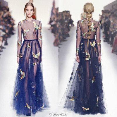 Valentino F/W 2014仙气缭缭，仙裙飘飘