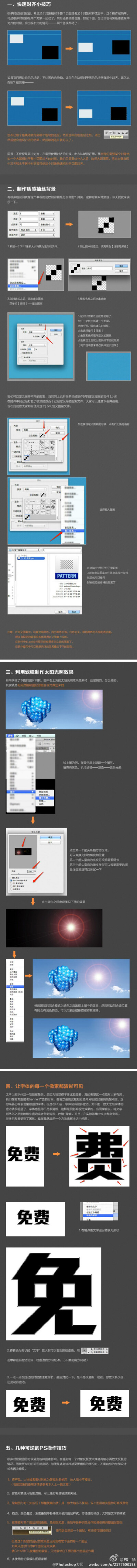 【Photoshop真正实用的技巧】给大家分享利用PS做设计的一些实用小技巧，那在这里首先感谢一下设计师盛肖楠！因为这些窍门全部来自于他在日常工作中所积累的宝贵经验，而后又无私的分享出来。相信看过后一定会对童鞋…