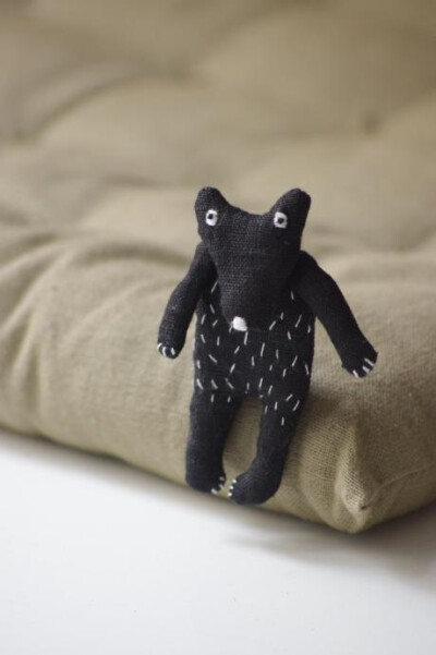 The Black Bear. Brooch