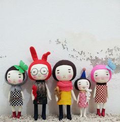 EEching handmade dolls http://knuffelsalacarteblog.blogspot.nl/