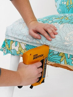 Step by step how to upholster a chair.