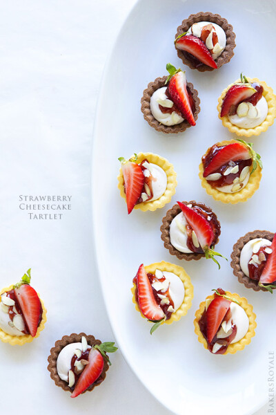 Strawberry Cheesecake Tartlet