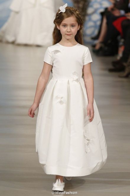 Oscar de la Renta Spring 2014 Bridal 丨小花童们美翻了