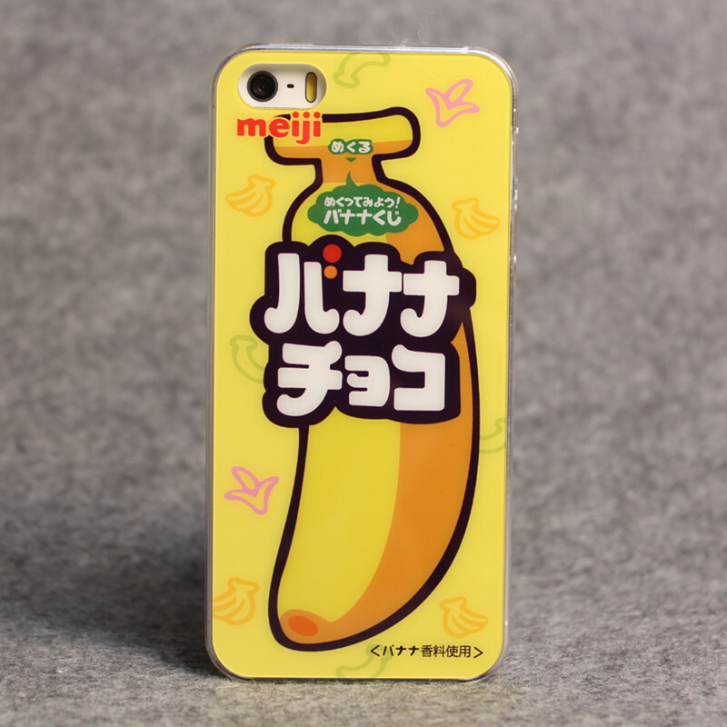 iphones苹果香蕉卡通情侣手机壳保护套透明超薄