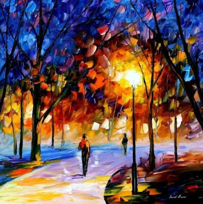 Leonid Afremov paintings