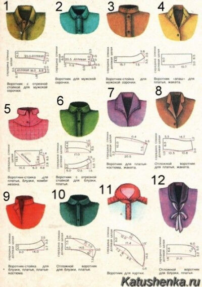 Collar styles &amp;amp; patterns