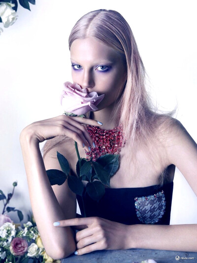 Elisabeth Erm by Camilla Åkrans for Dior Magazine Spring 2014