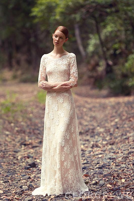 George Wu Bridal Collection:The Light of Eden: Blooms of Eden dress