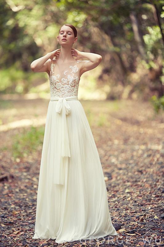 George Wu Bridal Collection:The Light of Eden: Euphrates dress