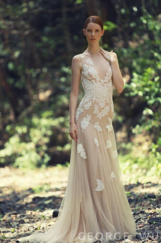 George Wu Bridal Collection:The Light of Eden: Eden Spring dress