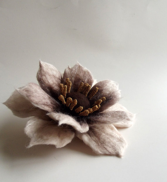 冬日为你温暖绽放feltfatal的羊毛毡花朵快乐祝福