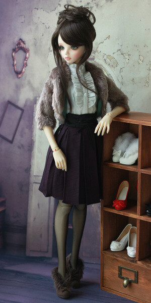 【C.L.S.】 1/3BJD-SD16/DD/DDdy 毛毛短靴