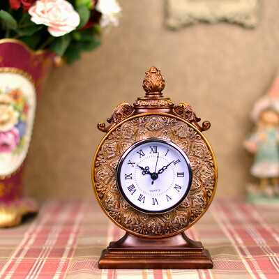 卡夫卡复古钟表座钟美式欧式家居饰品日用品