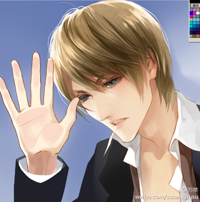 这张画完就继续画古剑，趁现在还没上班~~不上班还挺手痒一直想画来着，一上班就一点都不想动笔磨古剑了…………………………